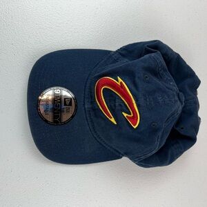Celeland Cavs New Era Adjustable Navy Cap with Red and Yellow Embroidery